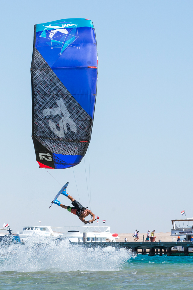 kitesurf wallpaper image - Alexandre Neto with a cool raily on the 2015 Best Kiteboarding TS kite - in resolution: iPhone 640 X 960