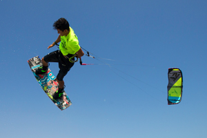 Alexandre Neto with a nice session back home in Brazil on the 2015 Best kiteboarding TS and Profanity board - kitesurfing